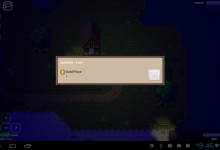 Looting a corpse at night time